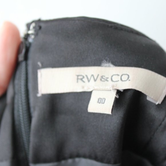 RW&CO Black Strapless Dress - Picture 7 of 8